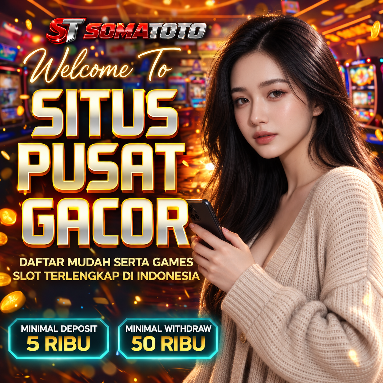 SOMATOTO ✦ Gerbang Utama Situs Toto Slot Gacor Online Pasti Maxwin & Bandar Toto Togel 4D Resmi